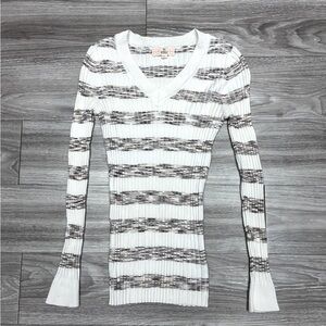 Pink Republic Plaid Knit Sweater NWOT